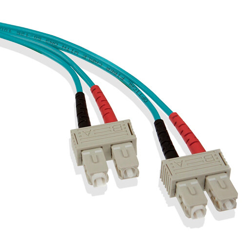 Cable De Fibra Óptica Leviton 5Ldsc-M03 Sc A Sc 3M Multicolor Om3 5Ldsc-M03