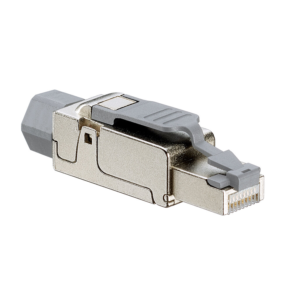 Conector Leviton 6Aplg-S6A Cat6A Blindado Sin Herramienta 6Aplg-S6A