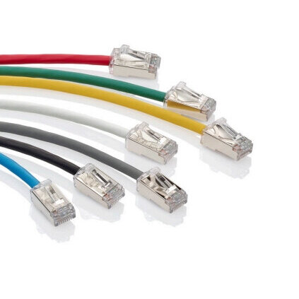Patch Cord Leviton H6A10-03L Rj-45 Rj-45 0,9M Azul Cat6A U/Ftp H6A10-03L
