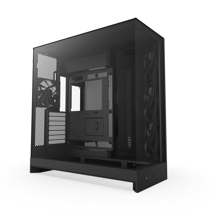 Gabinete Nzxt H9 Flow Midi Atx/Eatx 2Xusb-A 1Xusb-C Negro Vidrio Templado Cm-H92Fb-01