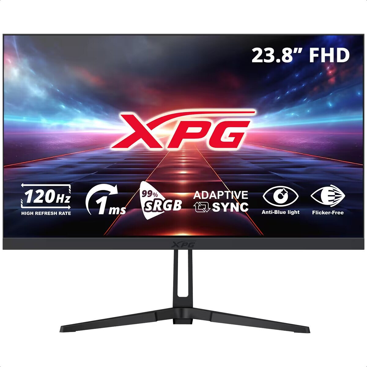 Monitor Gamer Low Blue Light Xpg Rift R24F2 23.8" Fhd 120Hz 1Ms No 1Dp/Hdmi Ips Rift R24F2-Bkcmx