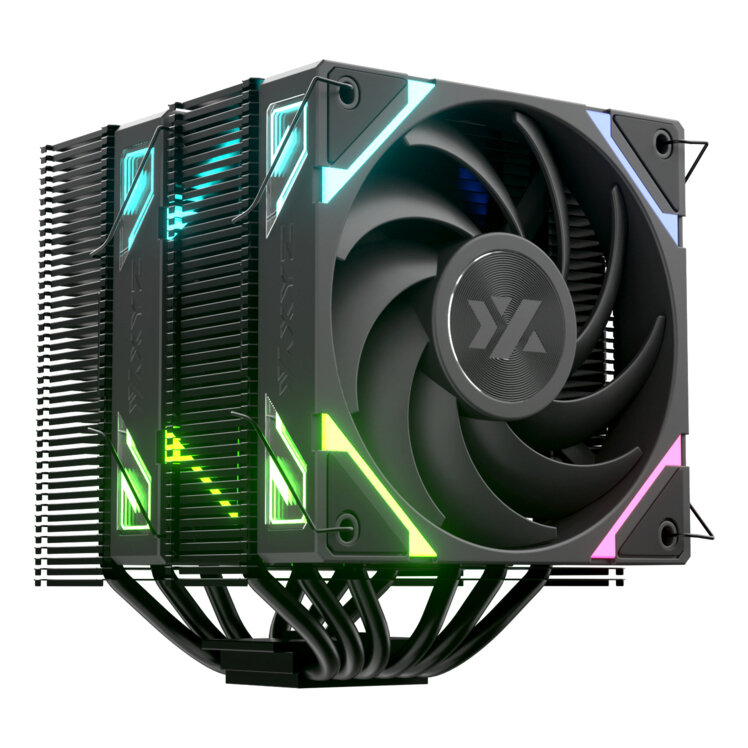 Ventilador Cpu Xyz Thermax 6 Duo Argb 120X120X25Mm 600-2000Rpm X-Ac-Therduob6