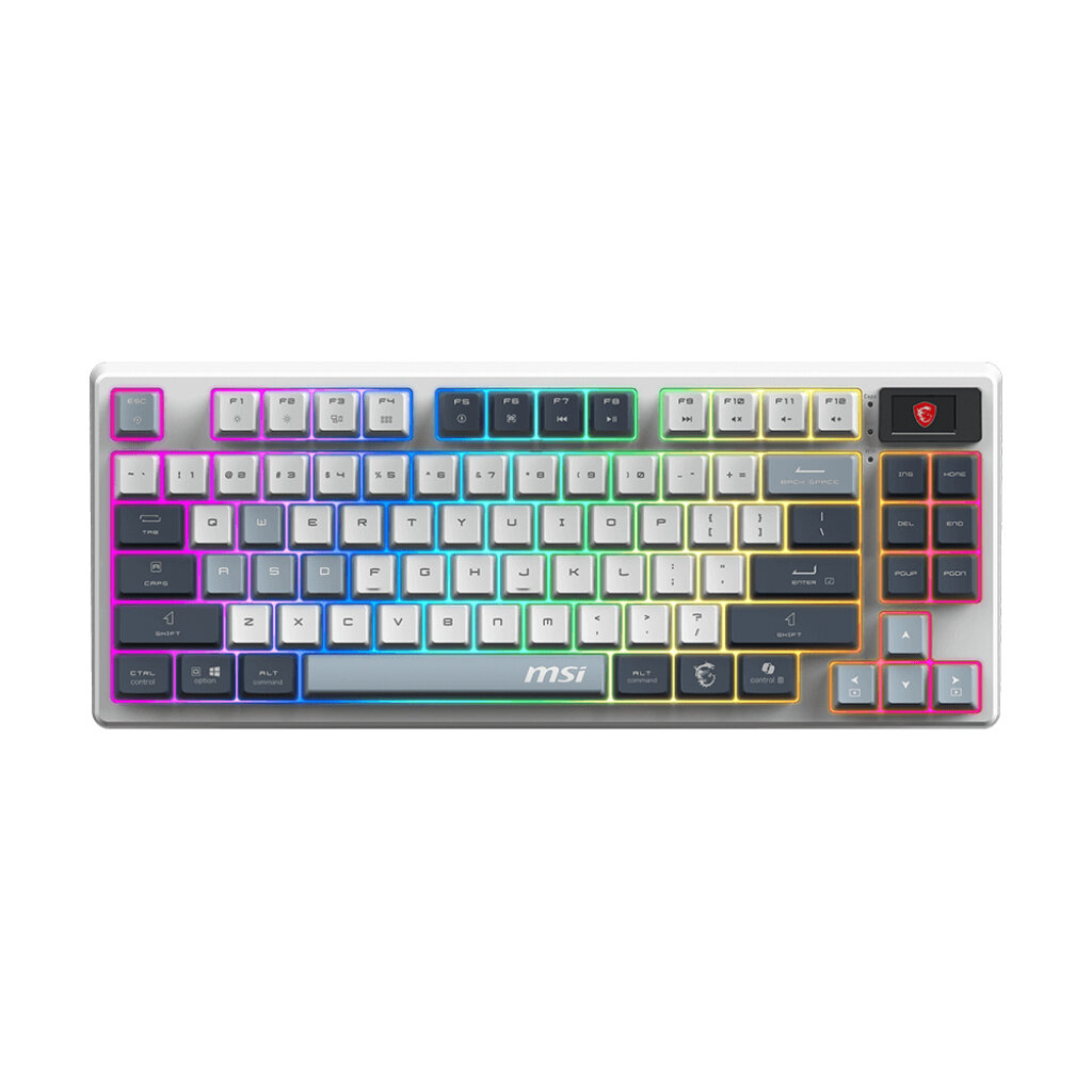 Teclado Msi Forge Gk600 Tkl Inalámbrico Mecánico Led Rgb Ingles Forge Gk600 Tkl