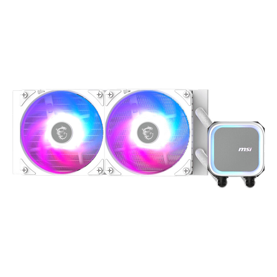 Enfriamiento Líquido Msi Mag Coreliquid A13 240 2X120Mm 2000Rpm Blanco Lga 1700 Mag Coreliquid