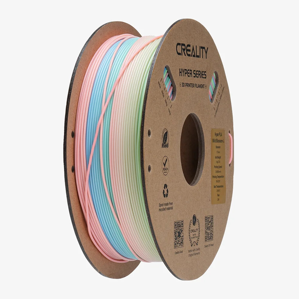 Filamento Creality 3301010426 Multicolor 1Kg Pla 1.75Mm 3301010426