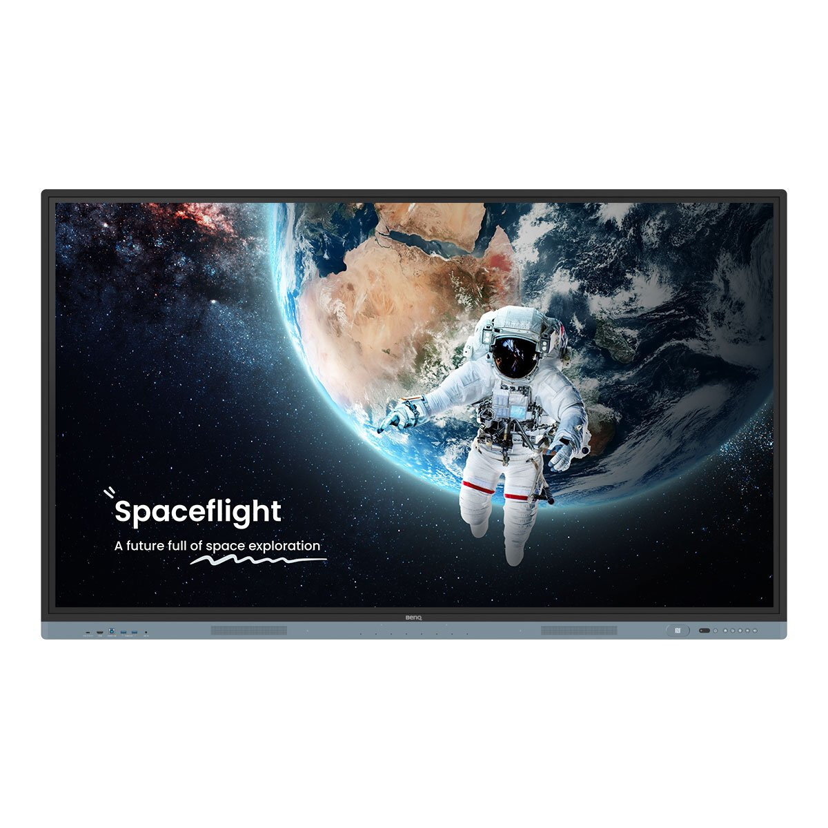 Pizarra Interactiva Benq Rm6504 65" 4K 3840X2160 Android 13 Hdmi/Usb-C Negro 50P 9H.F9Atk.De1