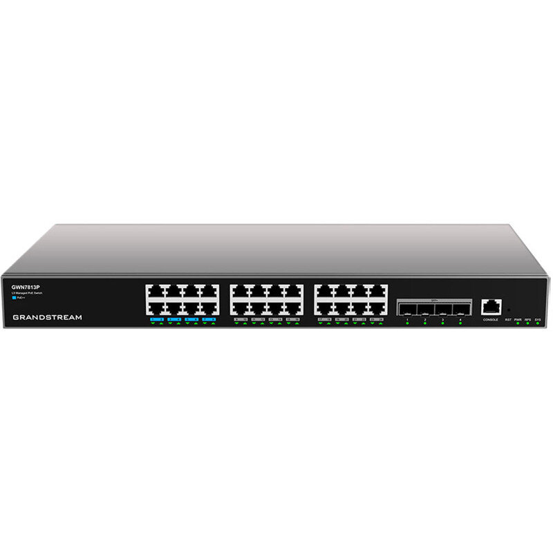 Switch Grandstream Gwn7813P Gestionado L3 24 Puertos Poe+ Hasta 360W Gwn7813P