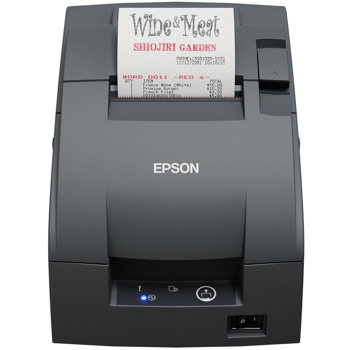 Impresora Epson Tm-U220Iib Matriz De Punto Alambrico 6 Lps 31W Gris C31Cl27042A2