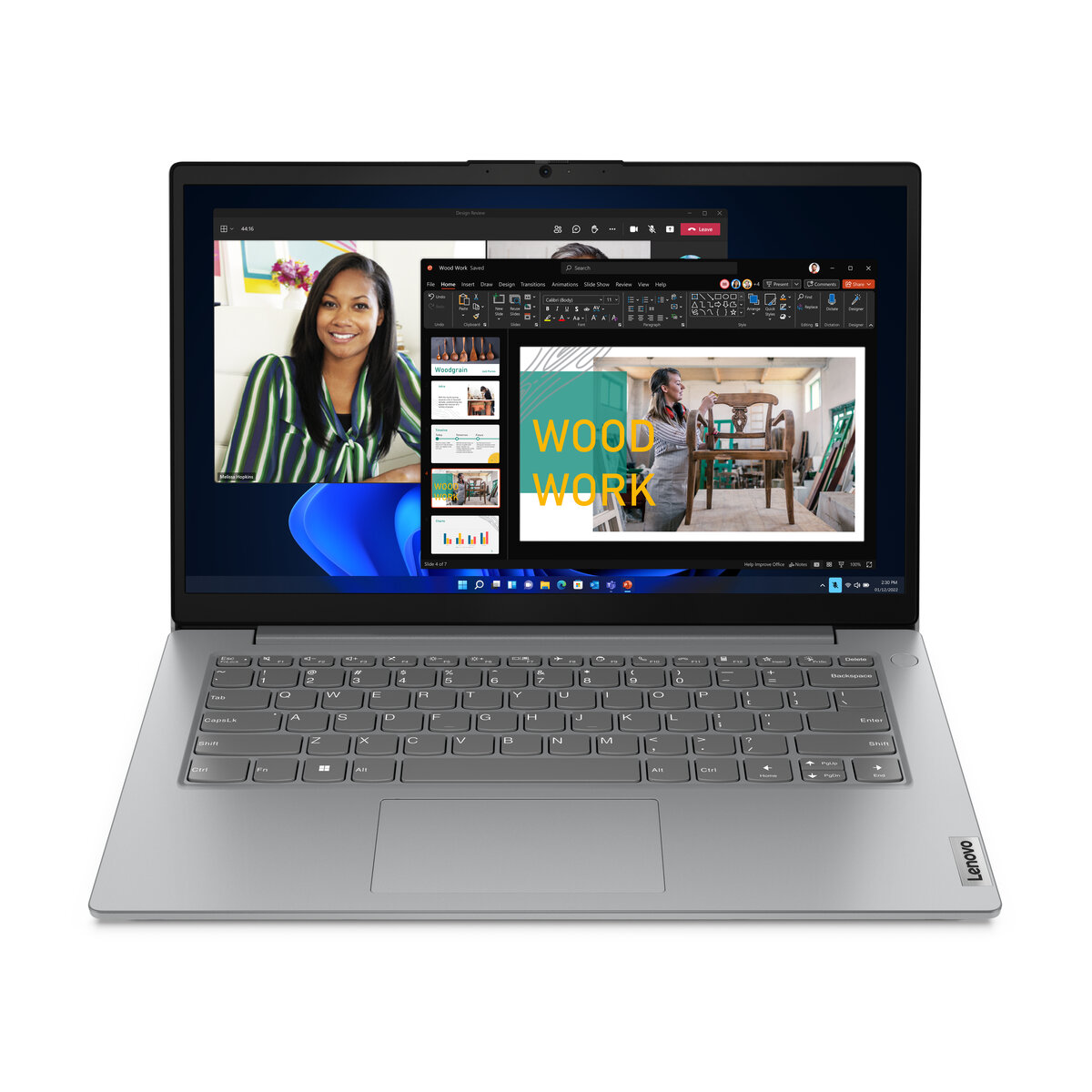 Laptop Lenovo V14 G4 Amn 14" Fhd Ryzen 3 7320U 16Gb 512Gb Ssd Nontouch Win11 Wifi6 82Yt00Wflm