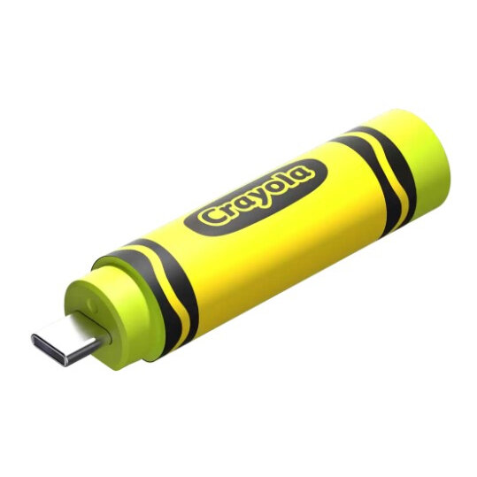 Memoria Usb Sandisk Crayola 128Gb Usb Tipo C 3.2 Gen1 Amarillo Tapa Sdczic-128G-G46L