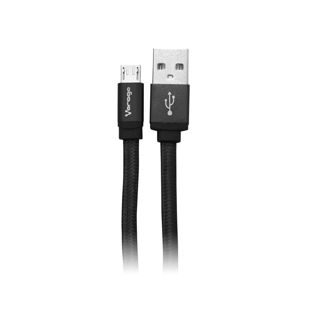 Cable Vorago Cab-212 Usb A Micro Usb 2 Metros Negro OPEN BOX A