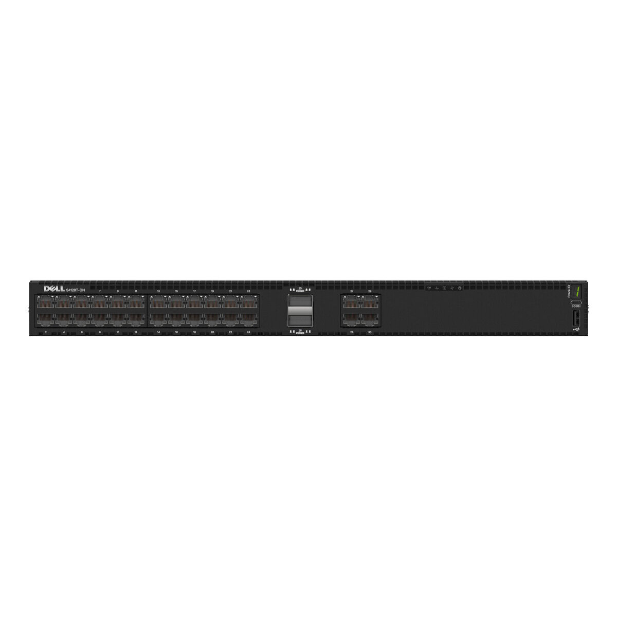 Switch Dell S4128T Gestionado L2/L3 28X10Gbase-T 2Qsfp28 S4128T-Fy26Q1-Mx