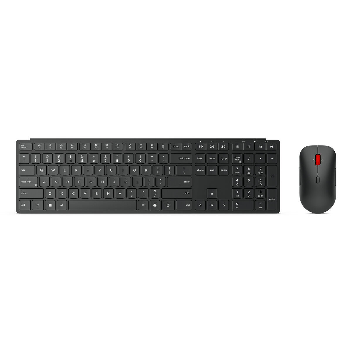 Kit Teclado Y Mouse Lenovo 4X31S04814 Rf Wireless + Bluetooth Español Raton Incluido 4X31S04857