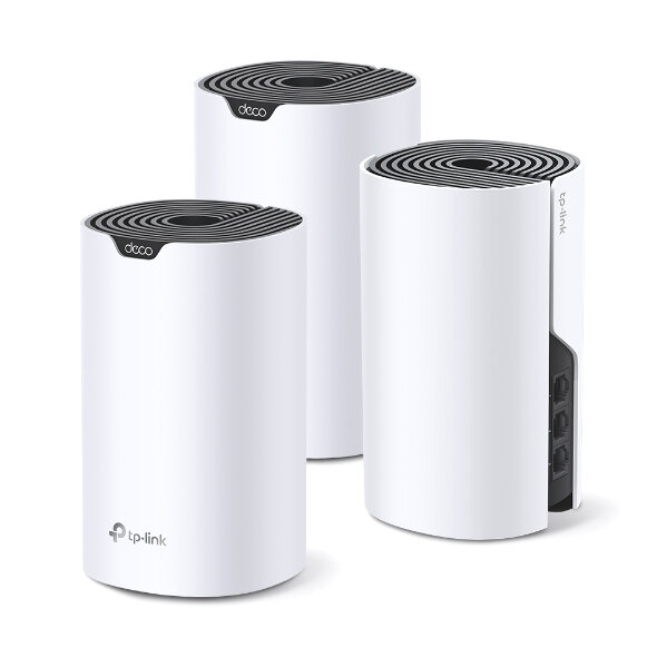 Punto De Acceso Tp-Link Deco S7 (3-Pack) Wifi5 2.4/5Ghz 1900Mbps 3Antenas 3Puertos Mesh Tlcputac040