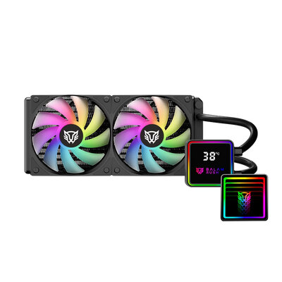 Enfriamiento Líquido Balam Rush Br-944045 240Mm 2 Ventiladores 1800Rpm Negro Argb Br-944045