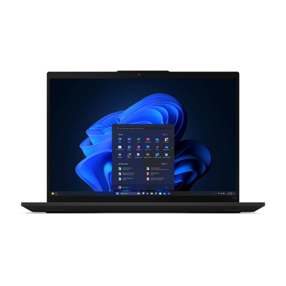 Laptop Lenovo Thinkpad L16 Gen2 16" Intel Core Ultra 7 255U 16Gb 512Gb Ssd Win11 Wi-Fi6E 21Sb0010Lm