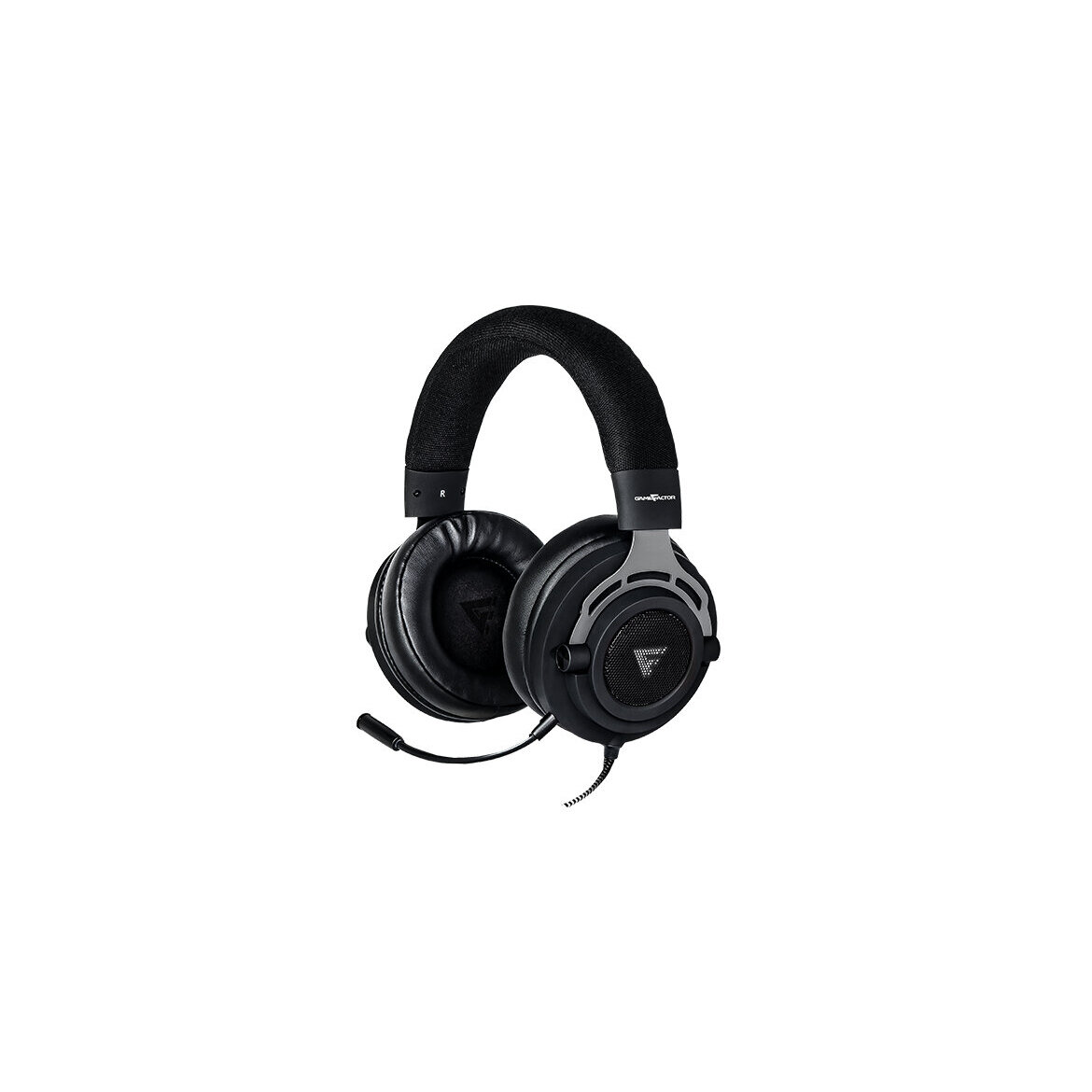 Diadema Game Factor Hsg601, Microfono Removible, Usb, Negro (Promocional) OPEN BOX A