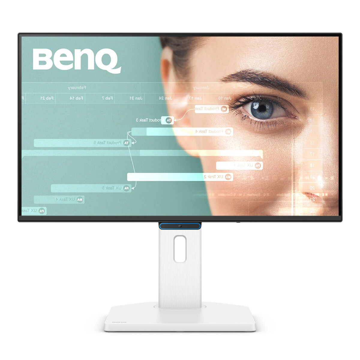 Monitor Freesync Benq Gw2490Tc 24" Fhd 1920X1080 5Ms 144Hz Hdmi Dp Usb-C 20W Negro/Blanco Gw2490Tc