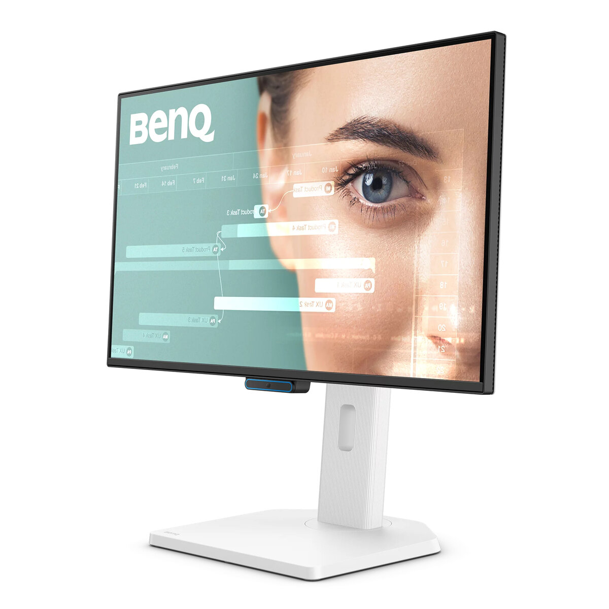 Monitor Freesync Benq Gw2490Tc 24" Fhd 1920X1080 5Ms 144Hz Hdmi Dp Usb-C 20W Negro/Blanco Gw2490Tc