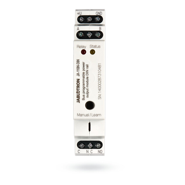 Modulo De Fuerza De Salidas Jablotron Ja-110N-Din Montaje Din 45Ma 90Mm Ja-110N-Din