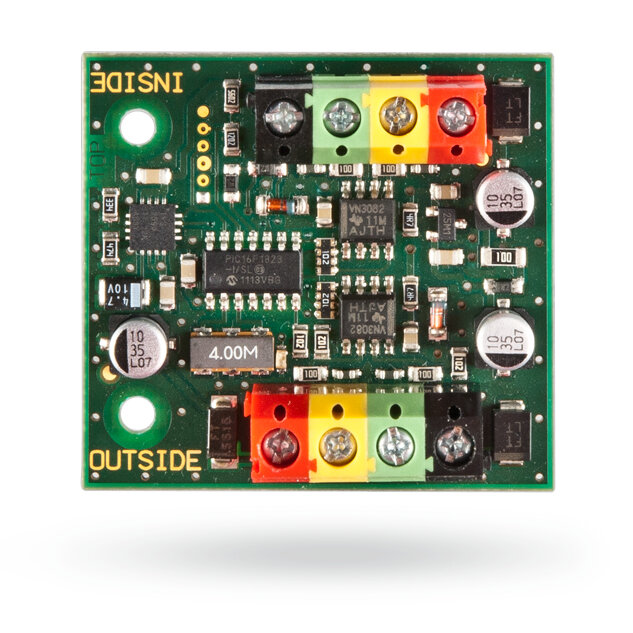 Aislador Bus Jablotron Ja-110T Placa Desarrollo Alimentado Bus Proteccion Cables Ja-110T