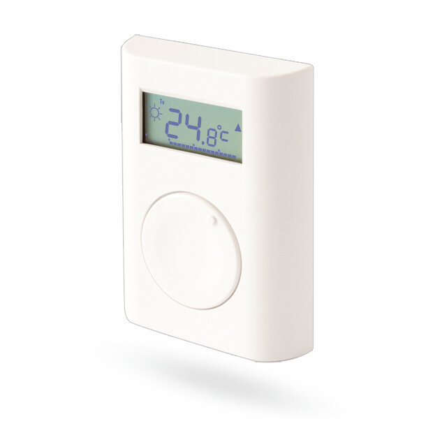 Termostato Jablotron Ja-110Tp Blanco Lcd Giratorio -10-70°C Ja-110Tp