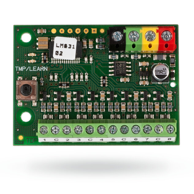 Modulo Bus Jablotron Ja-118M 8 Salidas 12V Expansor De Zonas Ja-118M