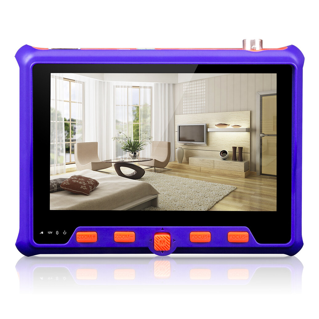 Monitor Pruebas Cctv Provision Isr Tm-54In1-2 5" 800X480 Vga Usb 3.5Mm Purpura 3000Mah Tm-54In1-2