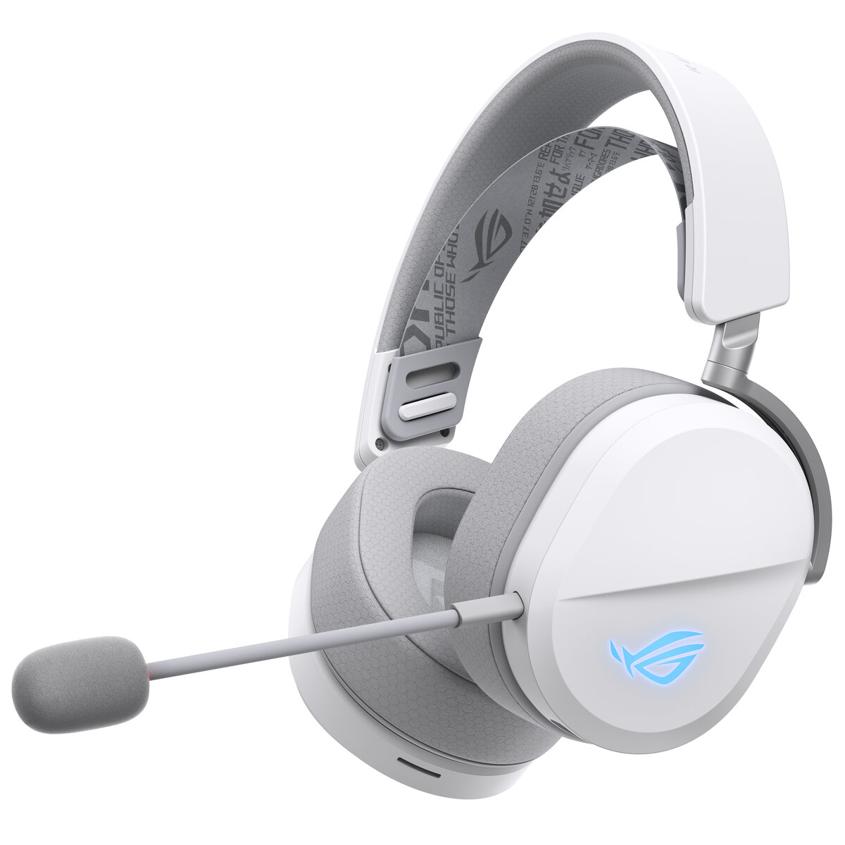 Audifonos Asus Rog Pelta Inalambrico 2.4Ghz 50Mm Titanio Hasta 60H A501 Rog Pelta/Wht