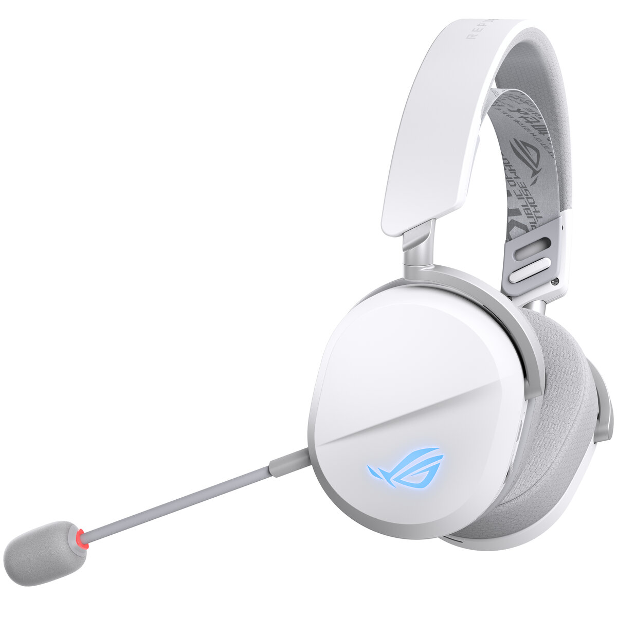 Audifonos Asus Rog Pelta Inalambrico 2.4Ghz 50Mm Titanio Hasta 60H A501 Rog Pelta/Wht