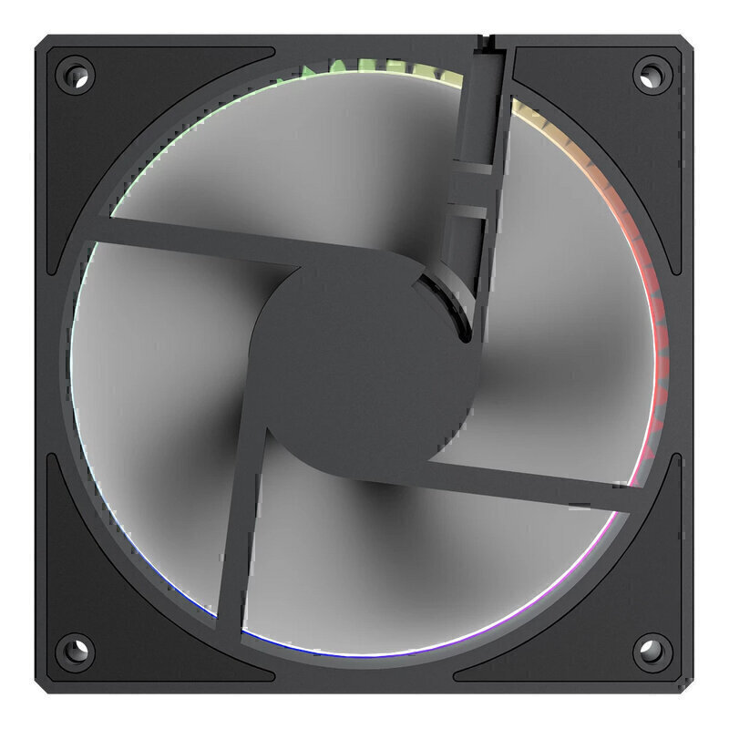 Kit De Ventiladores Balam Rush Eolox Bora-R Exb85R 3X120Mm 1600Rpm Rgb Br-942140