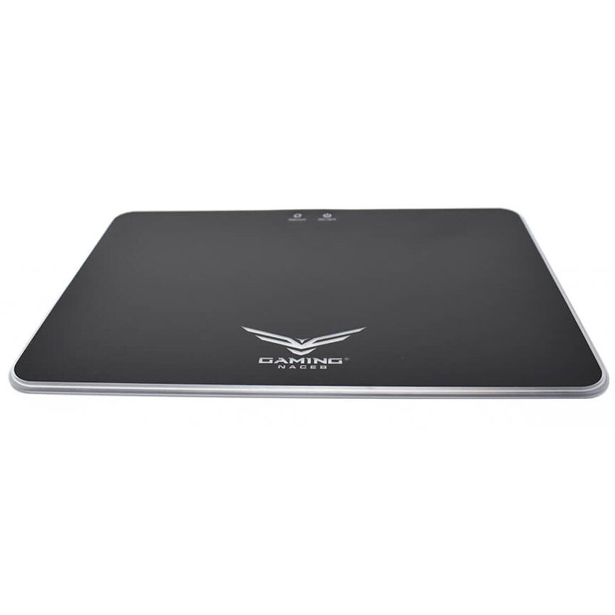 Mousepad Gamer Naceb Rgb Pvc 36X26Cm Negro Na-0927