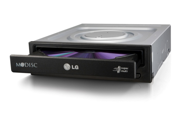 Dvd Writer Lg Gh24Nsb0 24X Supermultidrive D Layersata .75Mb Negrobulk