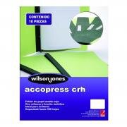 Carpeta Acco Press P4569 Mc Oficio Verde Claro