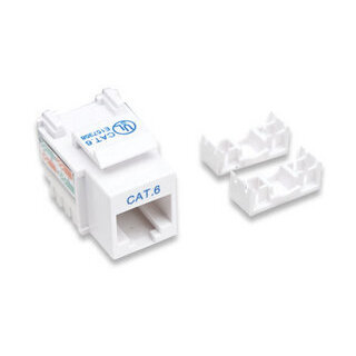 Jack Intellinet Cat 6  De Impacto (Keystone) Blanco (210591)