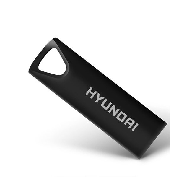 Memoria Usb Hyundai Bravo Deluxe 16Gb Metal Negro Metal U2Bk/16Gab