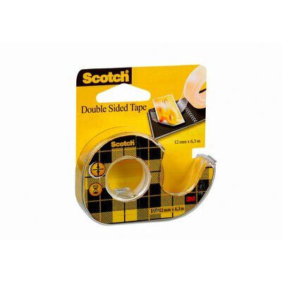 Cinta 3M Doble Capa Scotch 012X6.3 Mts C/Despachador