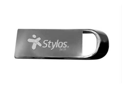 Memoria Usb Stylos St500 128Gb Usb 2.0 Plata Stmus5128B