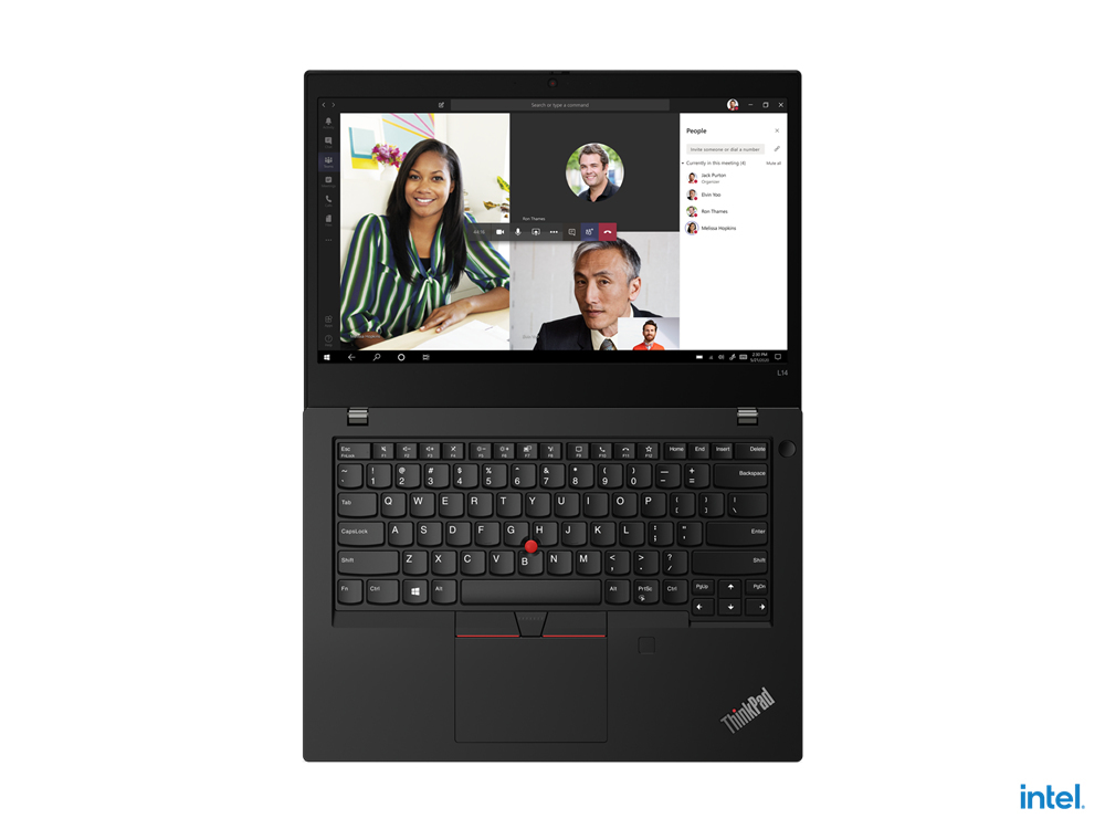 Laptop Lenovo Thinkpad L14 G2 14" Intel Core I3 1115G4 8Gb 256Gb Ssd Windows 10 Pro Negro 20X2S81900