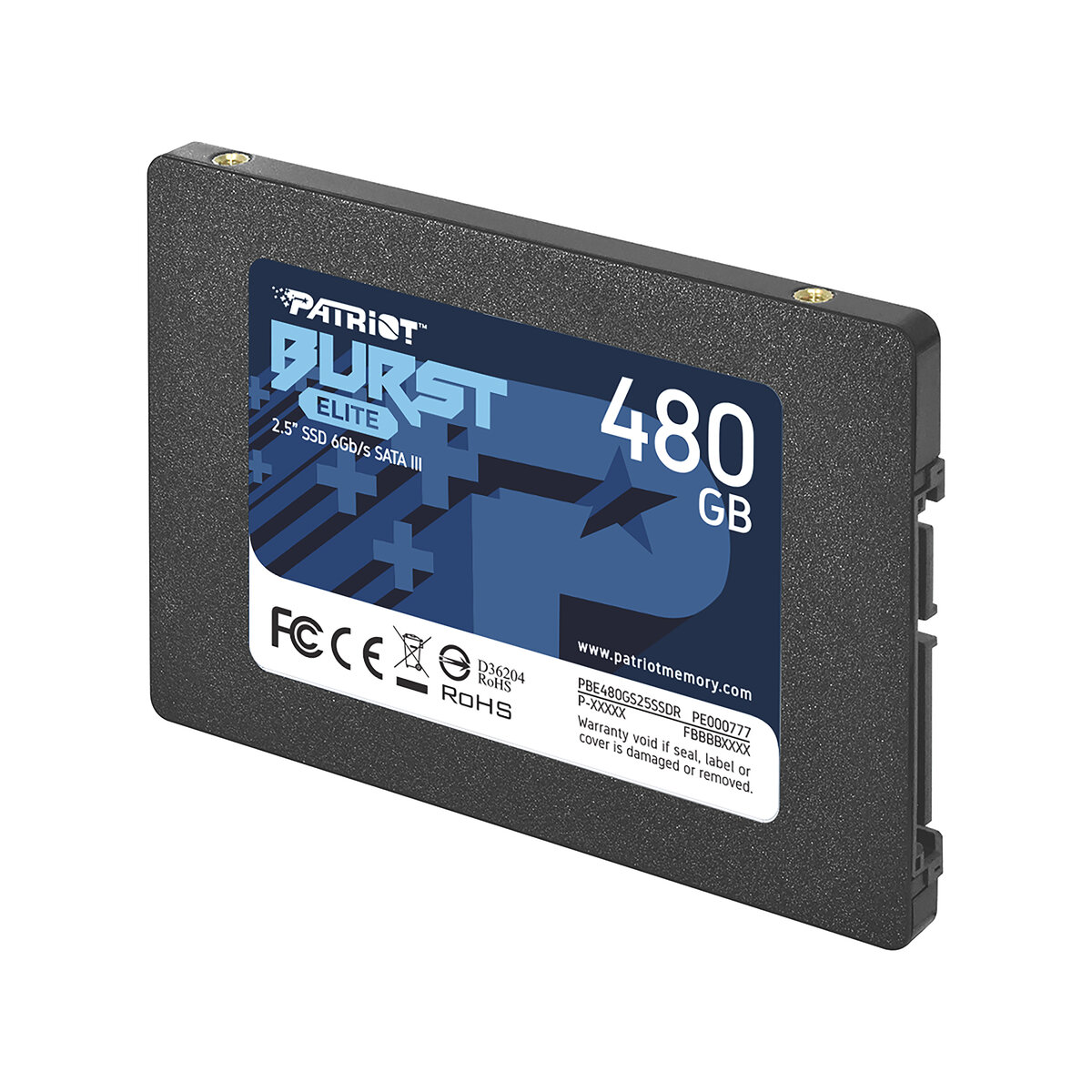 Ssd Patriot Burst Elite 480Gb 2.5" Sata Iii Pbe480Gs25Ssdr