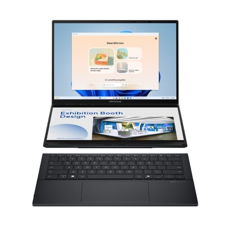 Laptop Asus Zenbook Ux8406Ca Intel Ultra 9 14" Oled 32Gb 1Tb Ssd Touch W11P Gris 90Nb14X1-M00Dy0