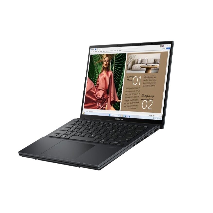 Laptop Asus Zenbook Ux8406Ca Intel Ultra 9 14" Oled 32Gb 1Tb Ssd Touch W11P Gris 90Nb14X1-M00Dy0