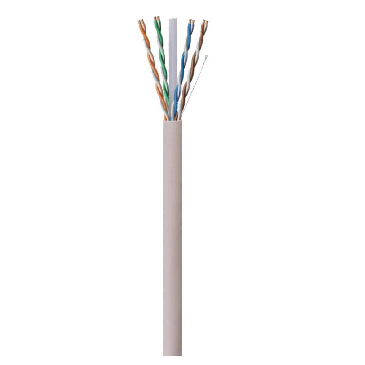 Cable Utp Wam Cat6-Gris 305 M Gris Interior 30 Cobre