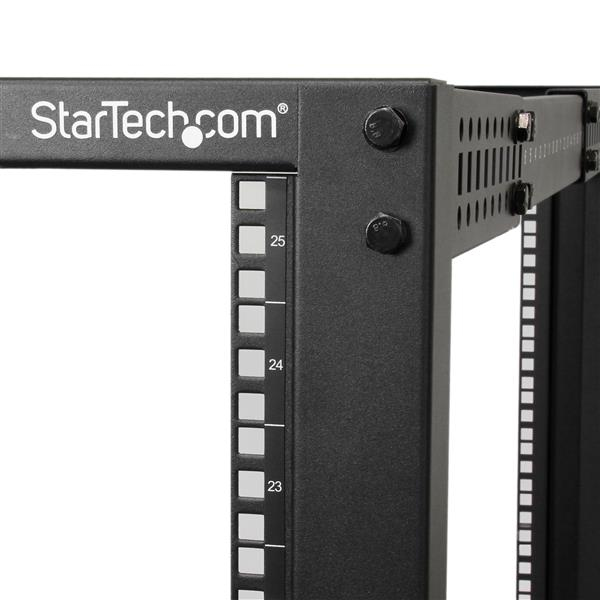 Rack Startech 4Postrack25U Marco Abierto Profundidad 4Columnas