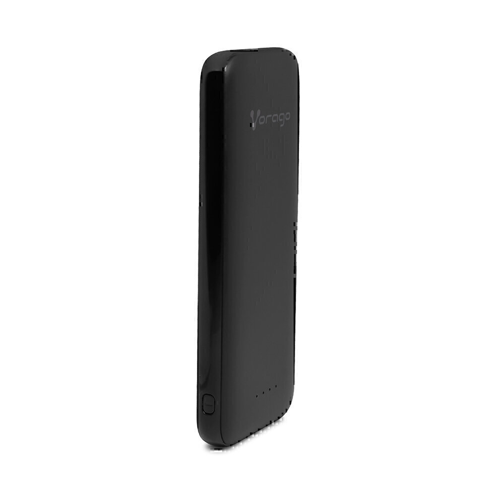 Power Bank Vorago Pb-301 5,000 Mah 2 Puertos 1A/2.1A Negro Pb-301-Bk