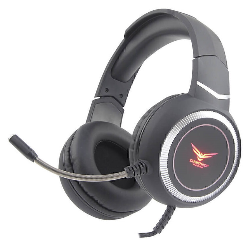 Diadema Gamer Naceb Na-0311 Hifi Microfono 3.5Mm Negro