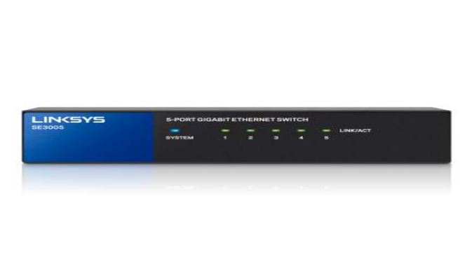 Switch Linksys Metalico 5 Ptos Rj45 Gigabit 10/100/1000 Se3005