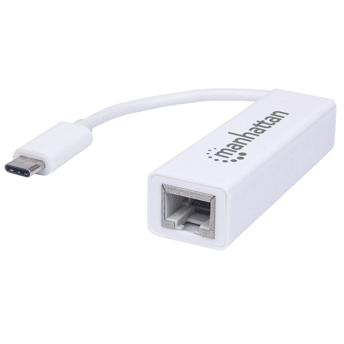 Adaptador Usb Tipo C A Rj45 Gigabit Manhattan 507585