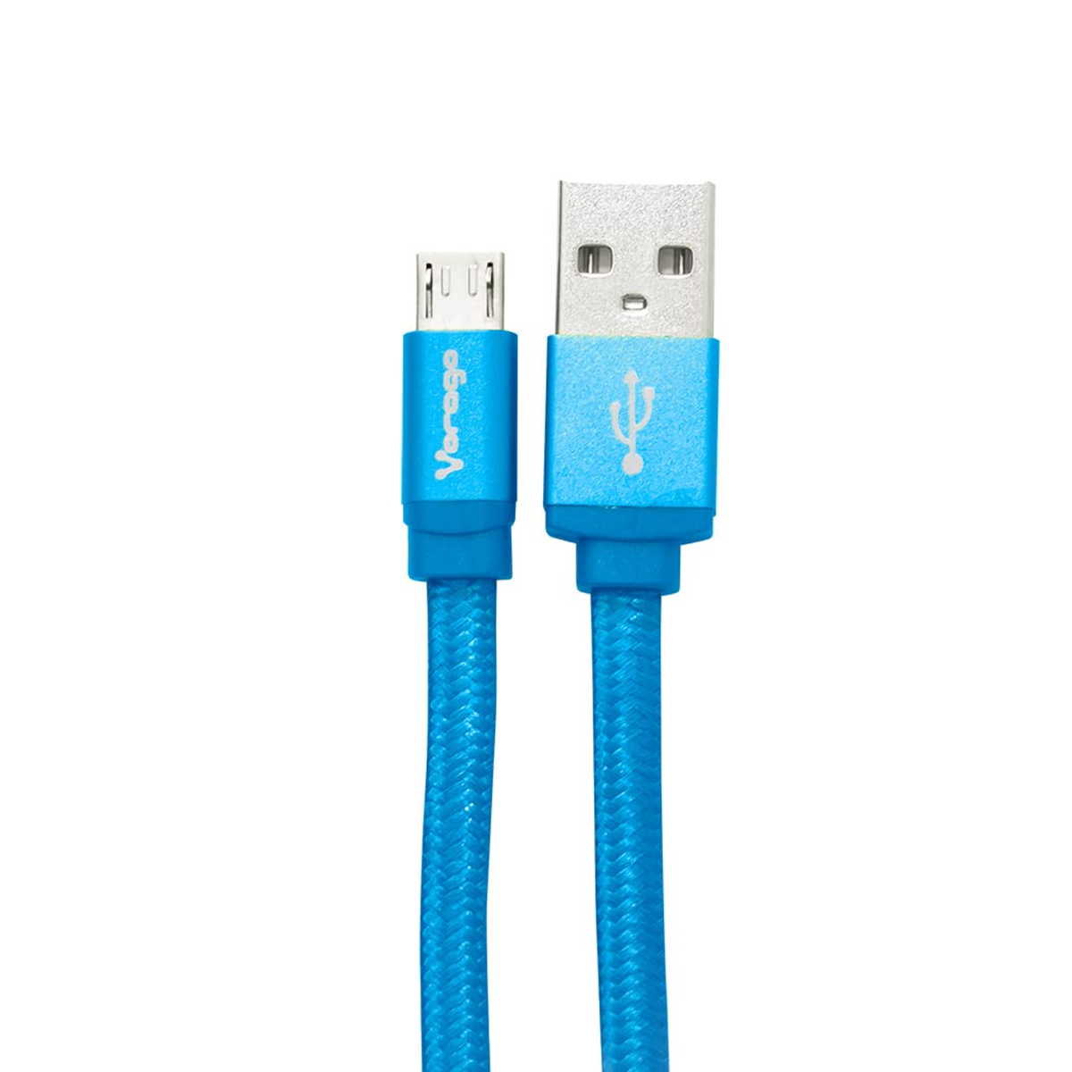 Cable Micro Usb Vorago Cab-113 Azul 1 Metro Bolsa