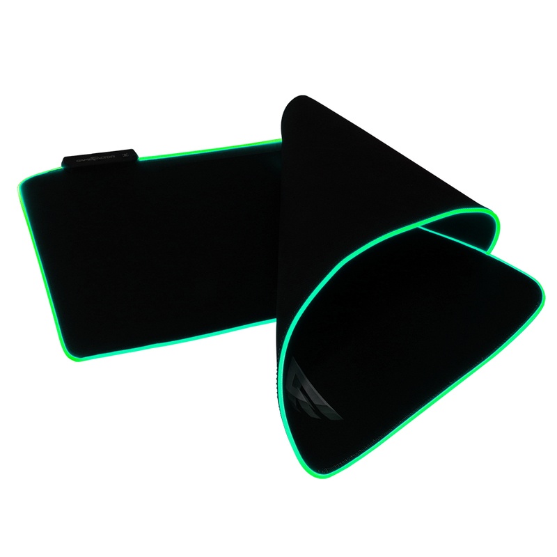 Mousepad Game Factor Mpg500 Rgb Xl Speedcontrol Negro